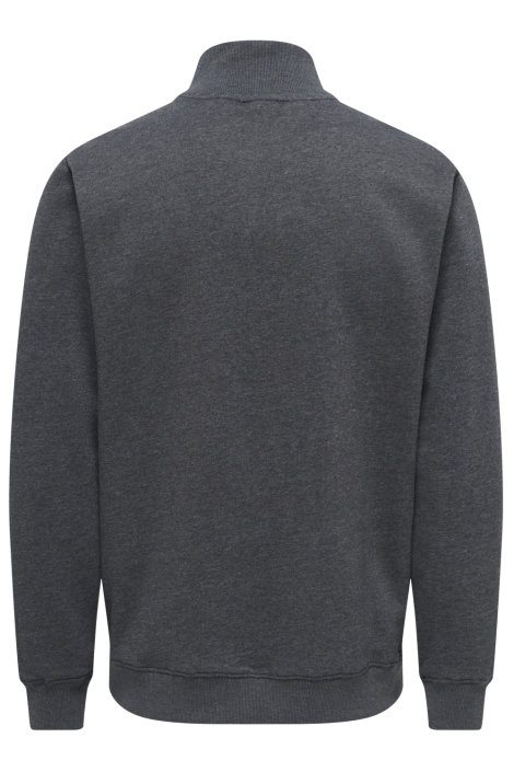 Only & Sons grijze heren sweater | Achteraanzicht