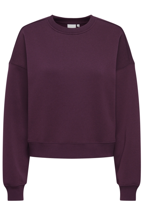 Only bordeaux dames sweater | Vooraanzicht