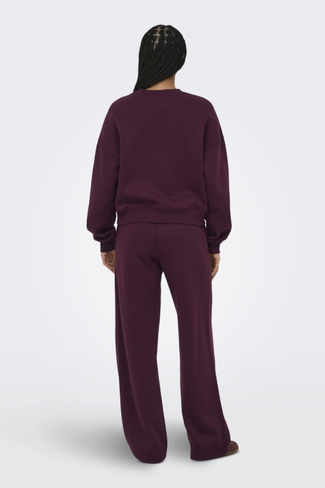 Only bordeaux dames sweater | Model