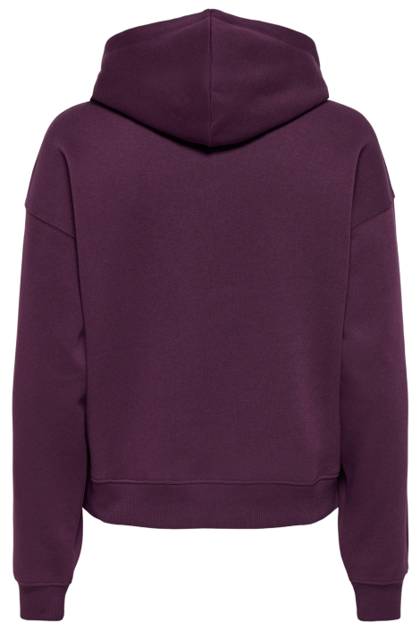 Only bordeaux dames sweater | Achteraanzicht