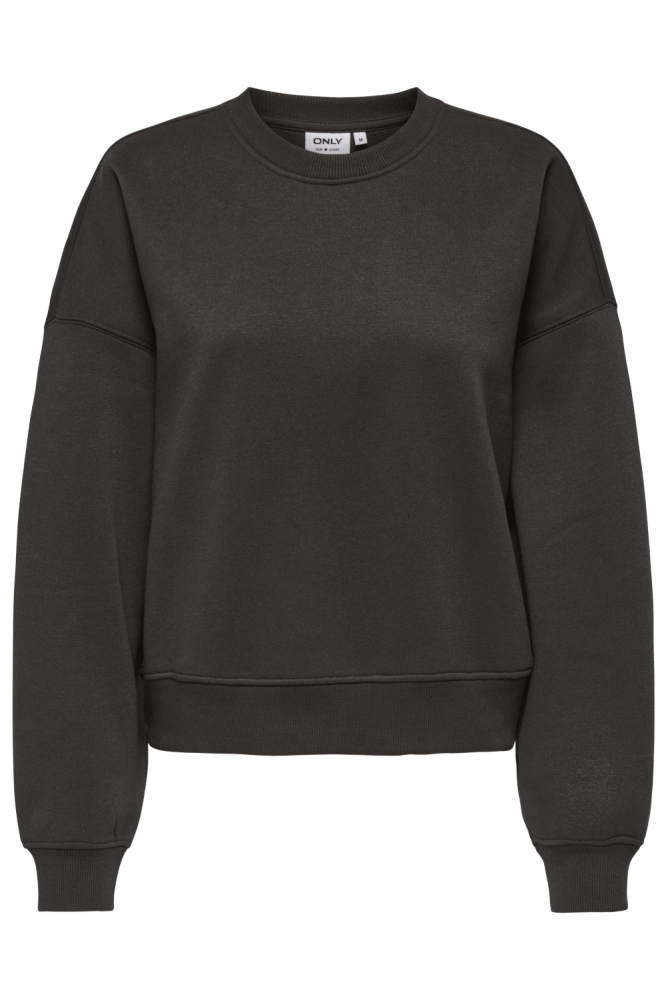 Only bruine dames sweater | Vooraanzicht