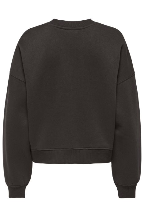 Only bruine dames sweater | Achteraanzicht