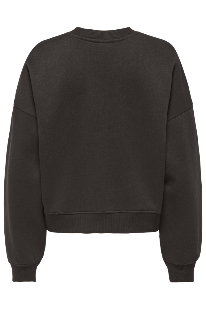 Only bruine dames sweater | Achteraanzicht