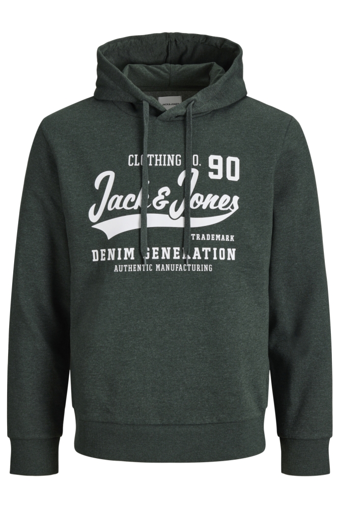 Jack & Jones groene heren sweater | Vooraanzicht