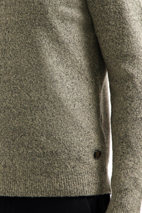 NO-EXCESS zand heren trui | Close up