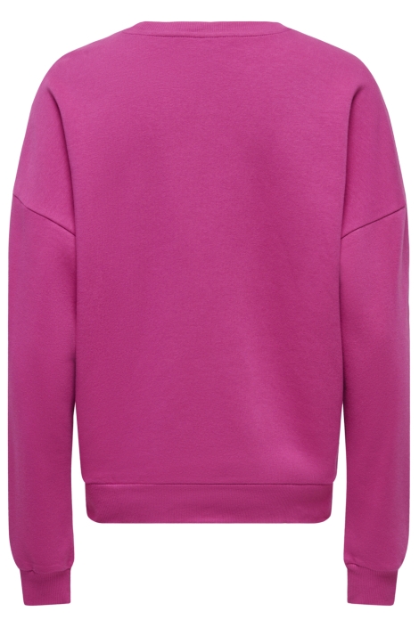 Only roze dames sweater | Achteraanzicht