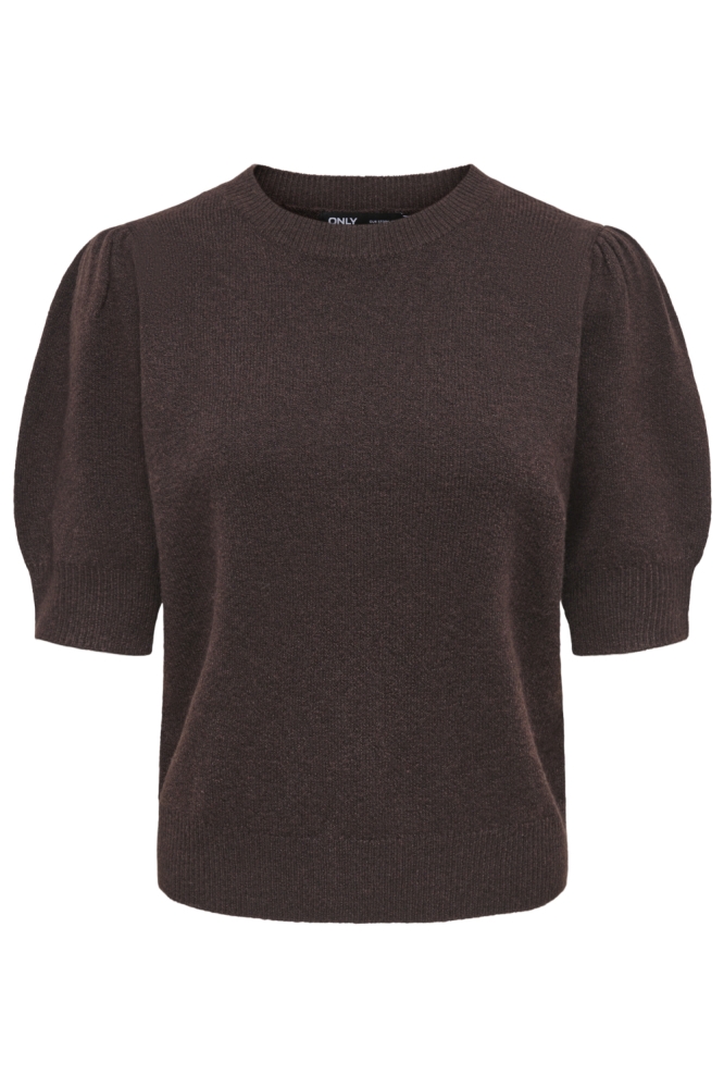 Only bruine dames trui | Vooraanzicht
