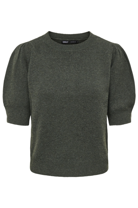 Only groene dames trui | Vooraanzicht