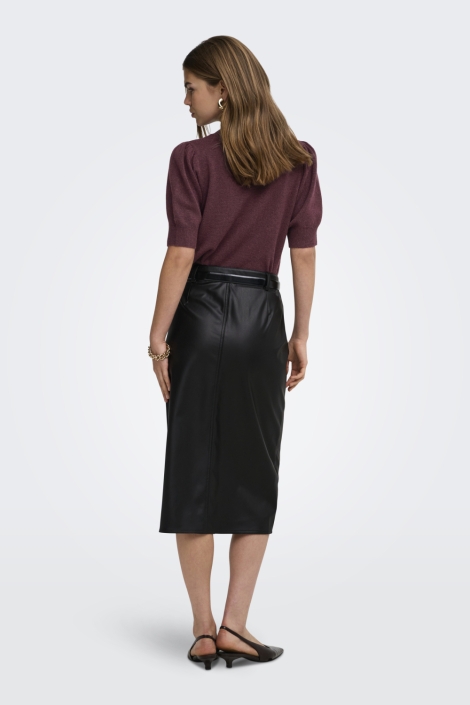 Only bordeaux dames trui | Model
