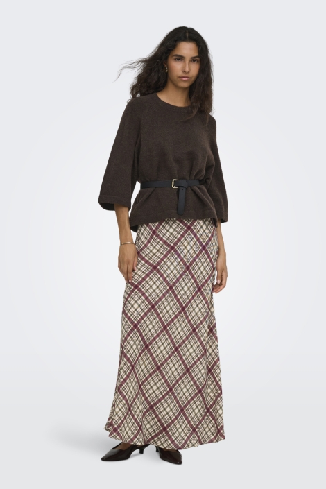 Only bruine dames trui | Model