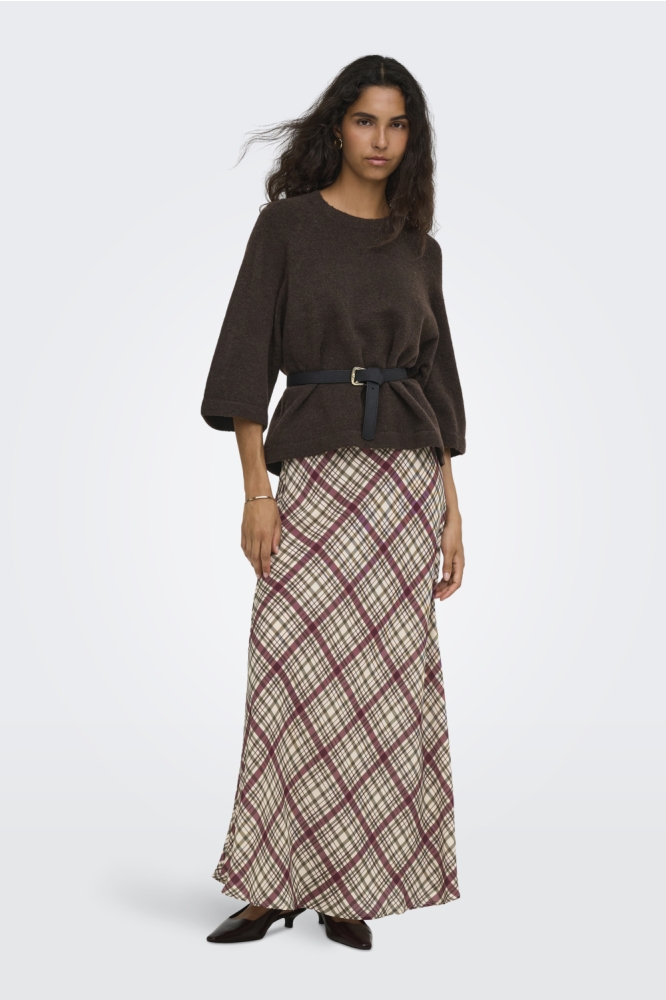 Only bruine dames trui | Model