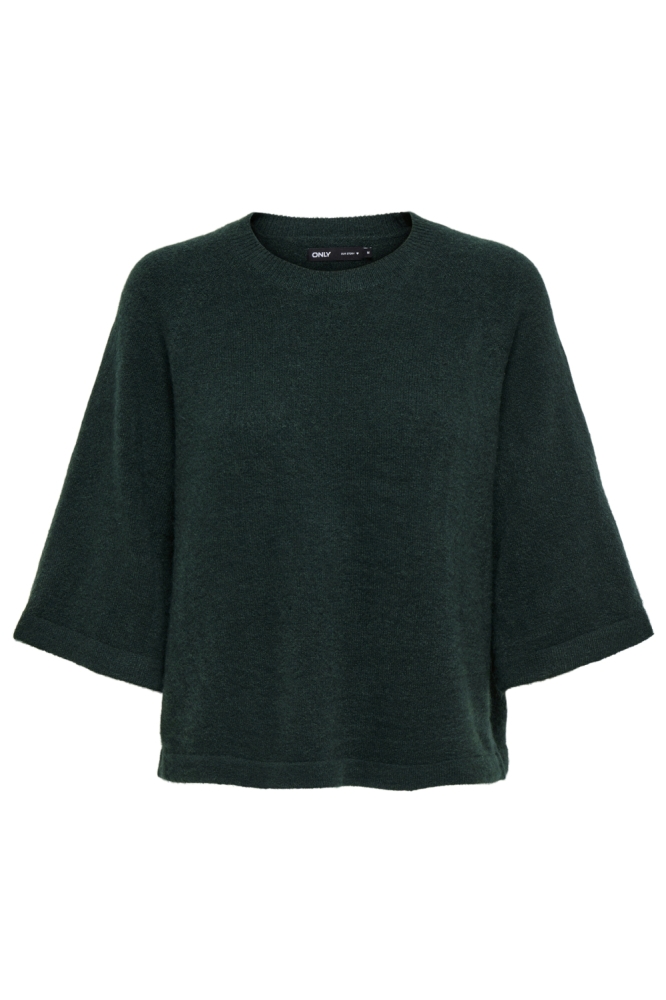 Only groene dames trui | Vooraanzicht