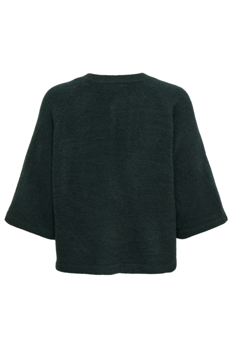 Only groene dames trui | Achteraanzicht