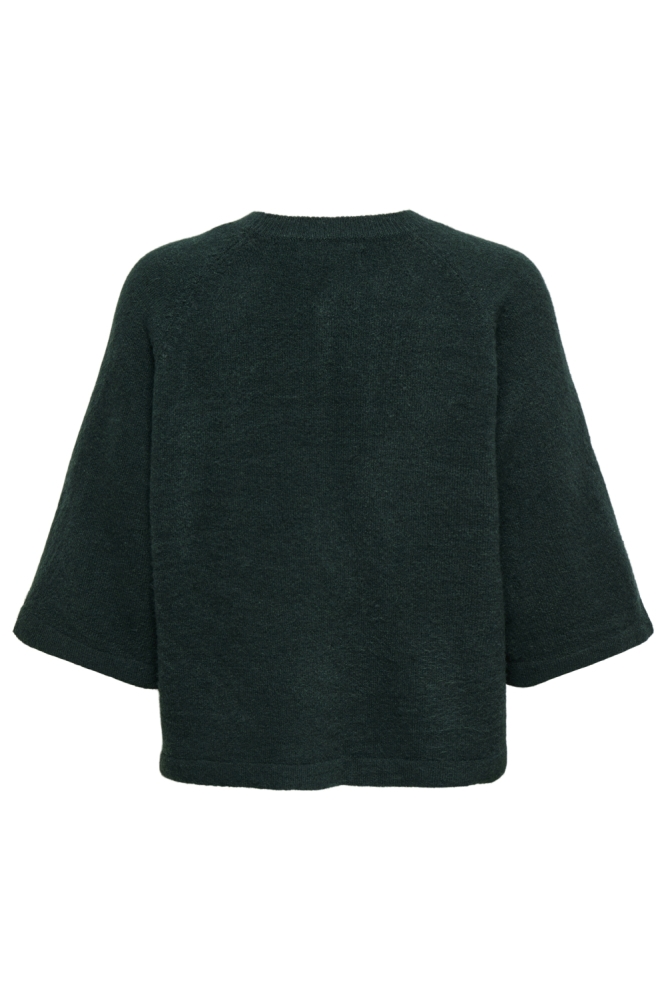 Only groene dames trui | Achteraanzicht