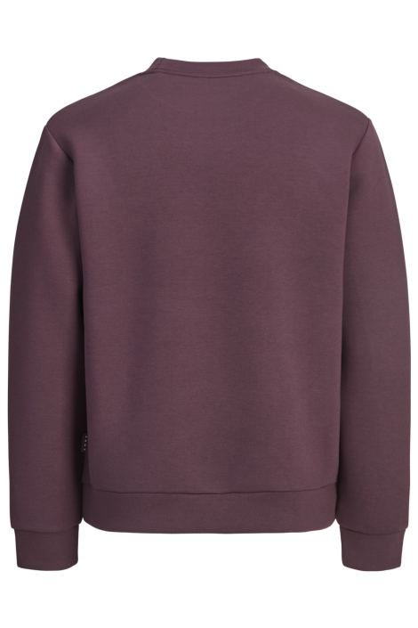 Jack & Jones bordeaux heren sweater | Achteraanzicht
