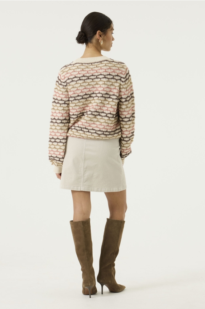 Garcia beige dames trui | Model