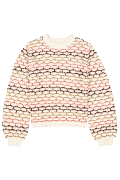 Garcia beige dames trui | Vooraanzicht