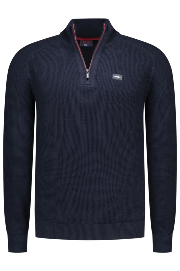 NZA pullover half zip Blauw