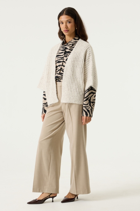 Garcia beige dames vest | Model