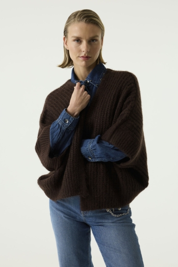 Garcia t260250_ladies cardigan Bruin