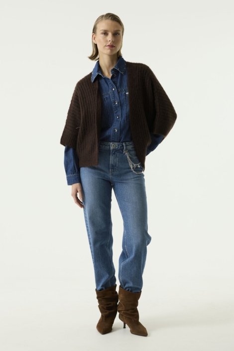 Garcia bruine dames vest | Model