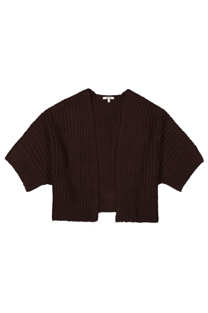 Garcia bruine dames vest | Vooraanzicht