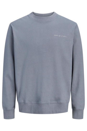 Jack & Jones Trui JPRBLAOWEN BRANDING CREWNECK SWEAT 12292205 Turbulence