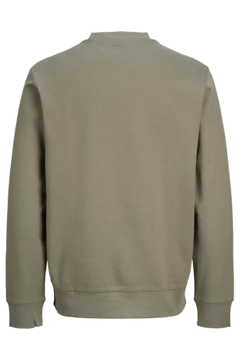 Jack & Jones groene heren sweater | Achteraanzicht