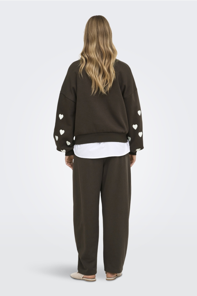 Only bruine dames sweater | Model