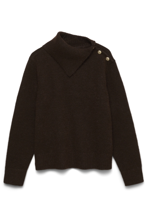 Vero Moda bruine dames trui | Vooraanzicht