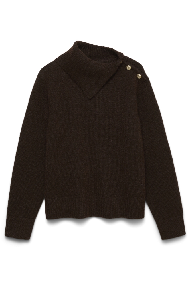 Vero Moda bruine dames trui | Vooraanzicht