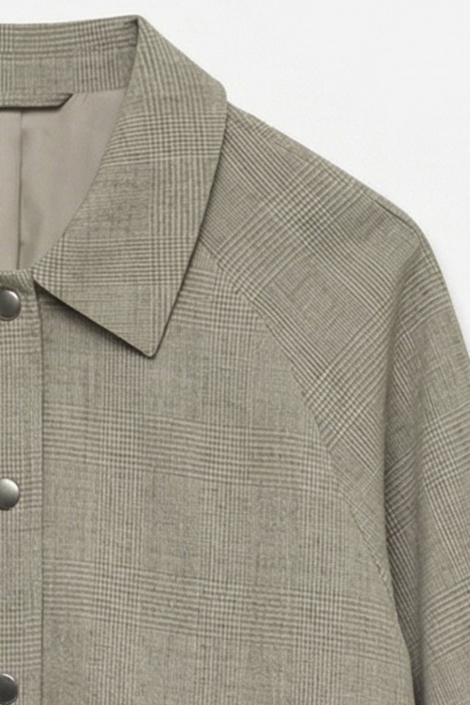 Vero Moda beige dames jas | Close up