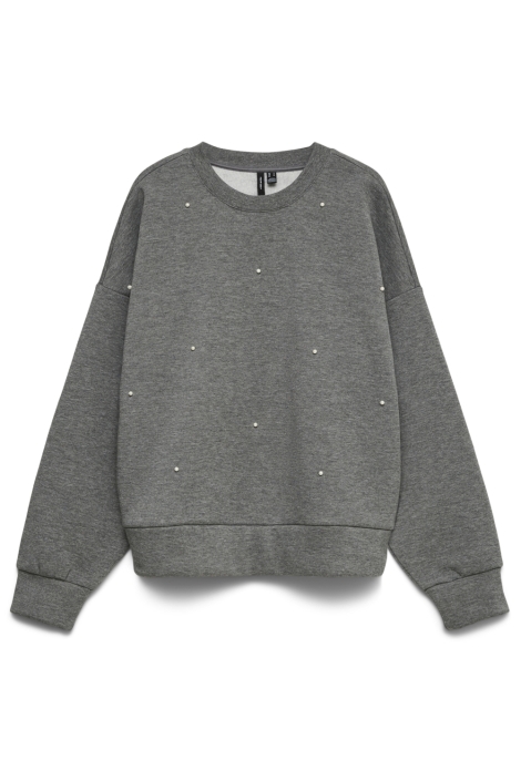 Vero Moda grijze dames sweater | Vooraanzicht