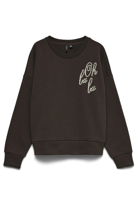 Vero Moda bruine dames sweater | Vooraanzicht
