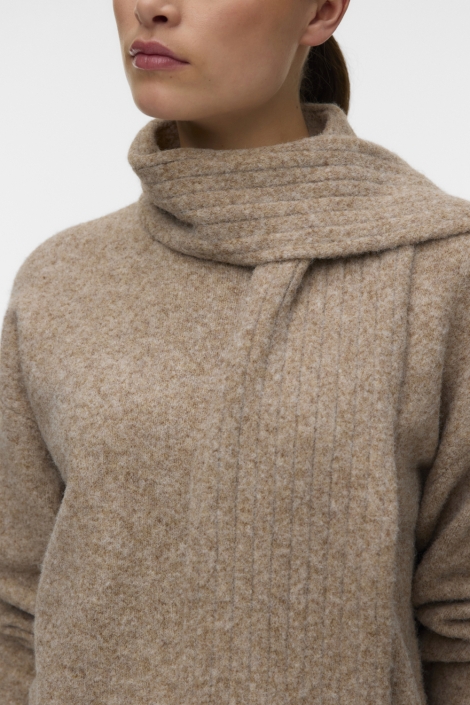 Vero Moda beige dames trui | Close up