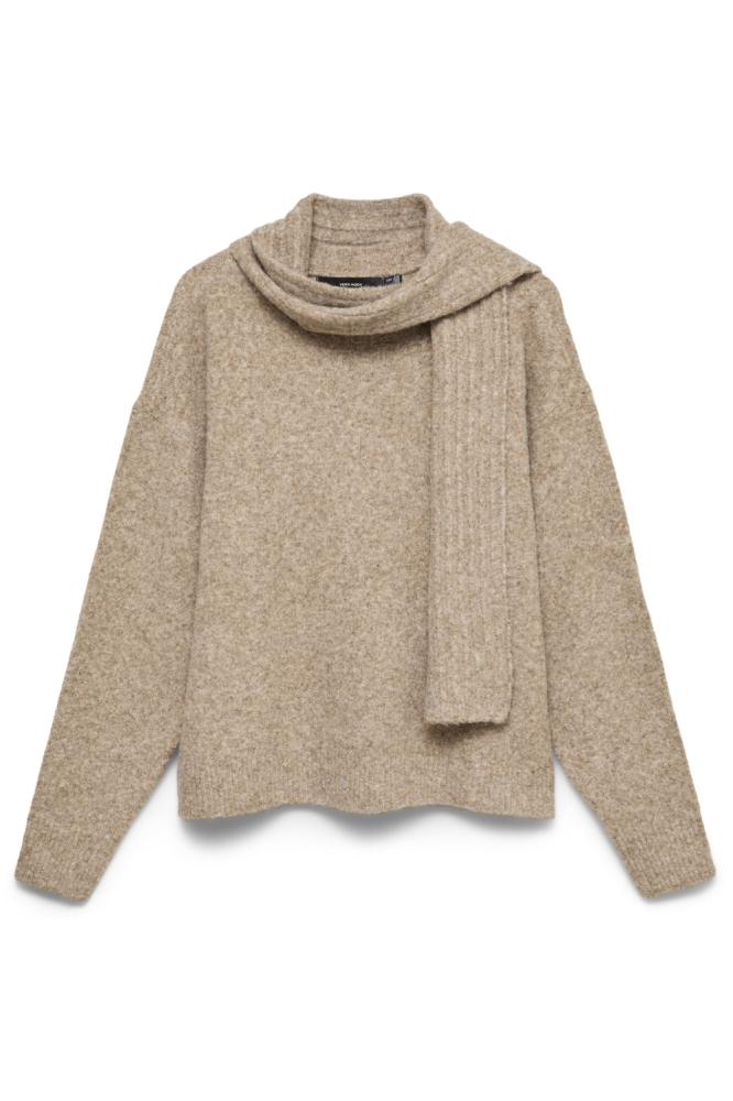 Vero Moda beige dames trui | Vooraanzicht