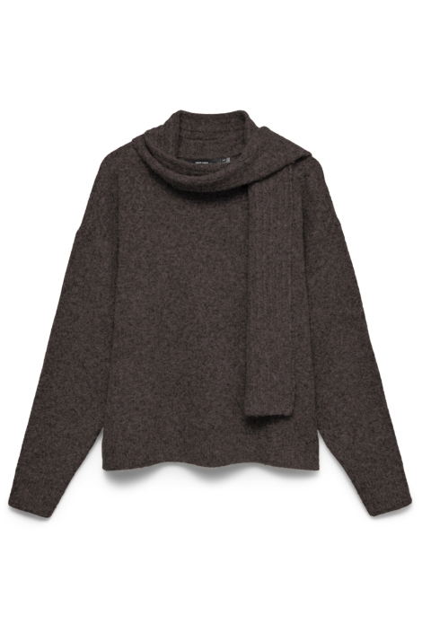 Vero Moda bruine dames trui | Vooraanzicht
