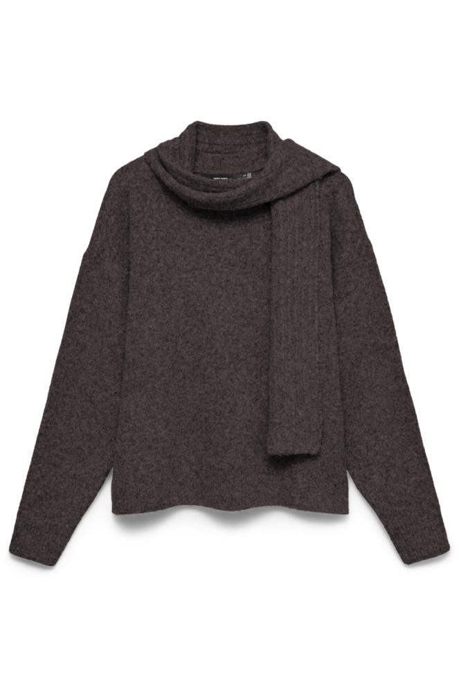 Vero Moda bruine dames trui | Vooraanzicht