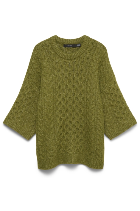 Vero Moda groene dames trui | Vooraanzicht