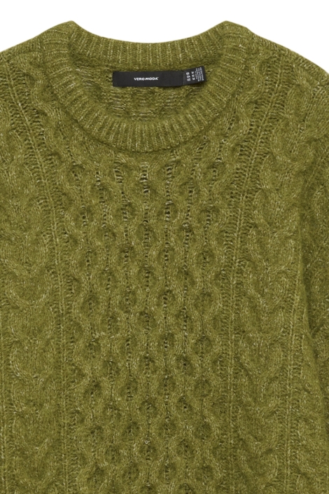 Vero Moda groene dames trui | Kleurstaal