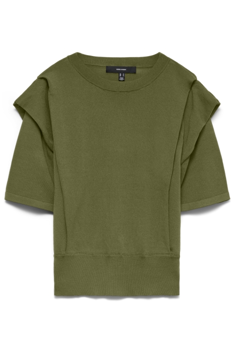 Vero Moda groene dames trui | Vooraanzicht