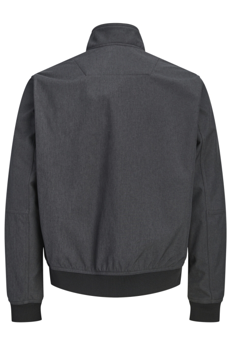 Jack & Jones grijze heren jas | Achteraanzicht