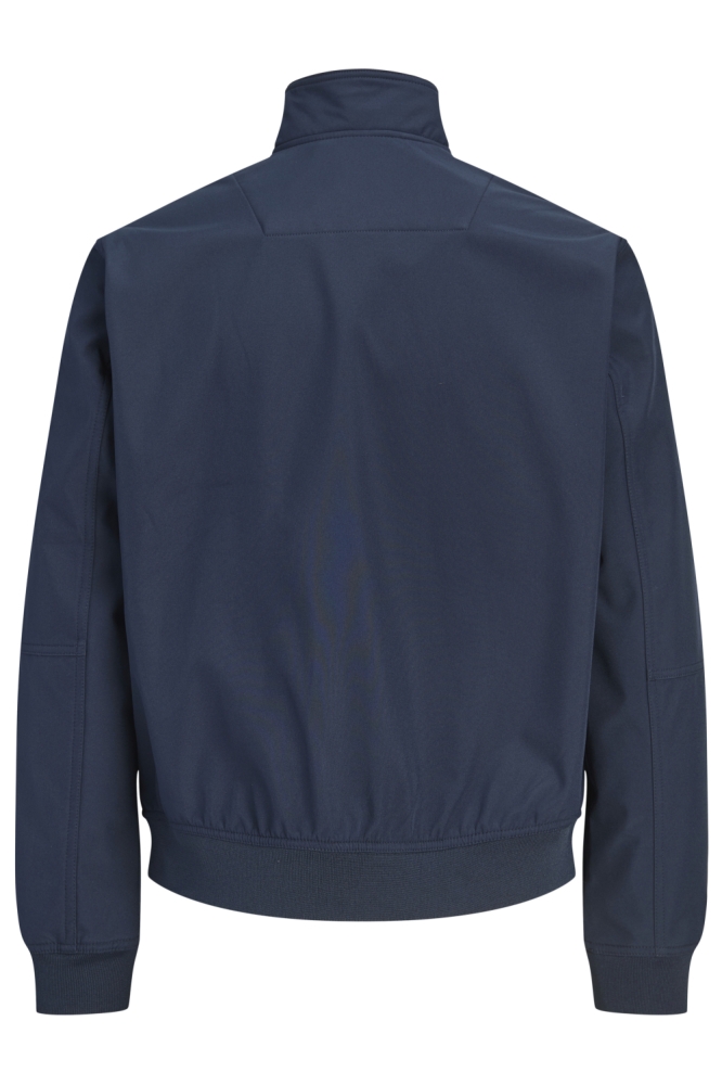 Jack & Jones blauwe heren jas | Achteraanzicht