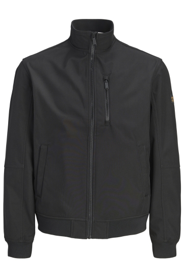 Jack & Jones Jas JJELIAM SOFTSHELL BOMBER NOOS 12299150 Black