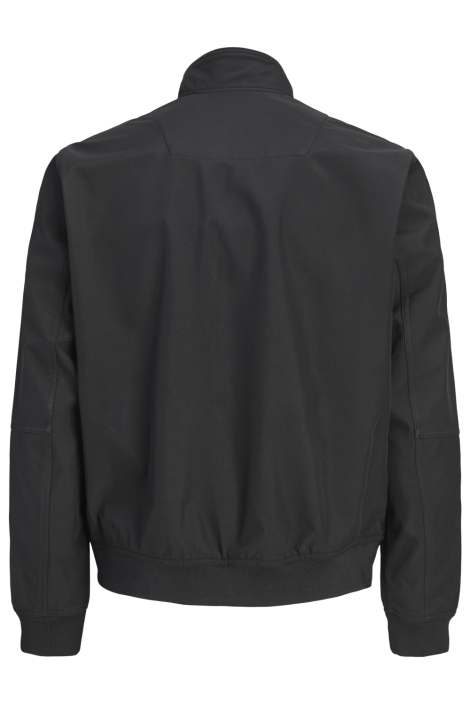 Jack & Jones zwarte heren jas | Achteraanzicht