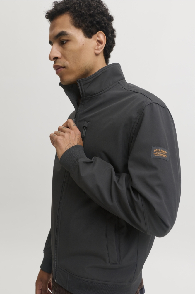 Jack & Jones zwarte heren jas | Model