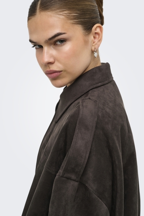 Only bruine dames jas | Close up