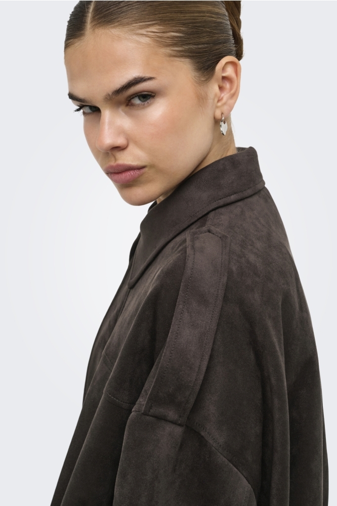 Only bruine dames jas | Close up