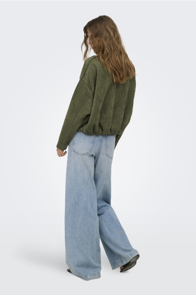 Only groene dames jas | Model