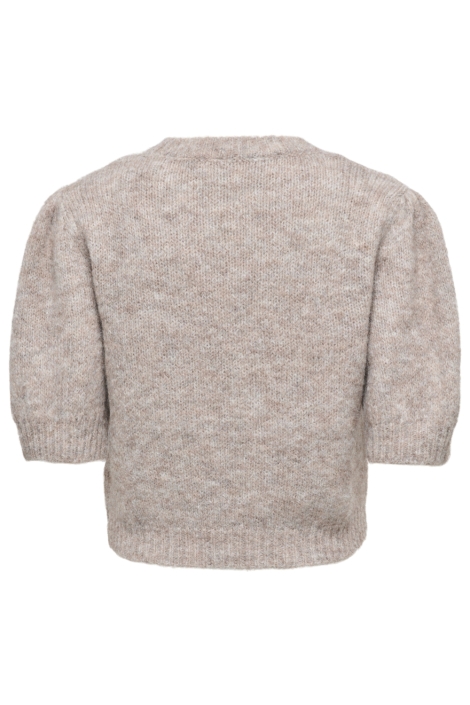 Only beige dames trui | Achteraanzicht